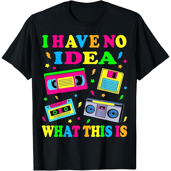 Amazon.com: 90s Retro Motto I Love 90's T-Shirt : Clothing, Shoes