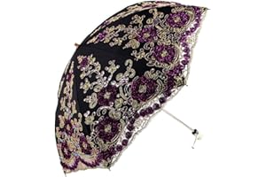 Honeystore Flower Lace Parasols for Wedding Party Lace Bridal Umbrella