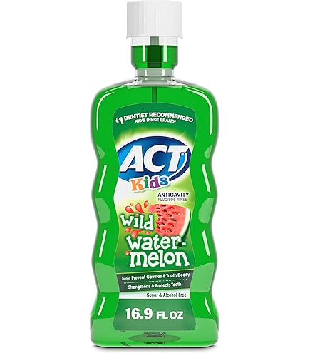 Amazon.com: ACT Alcohol Free Anticavity Fluoride Mouthwash