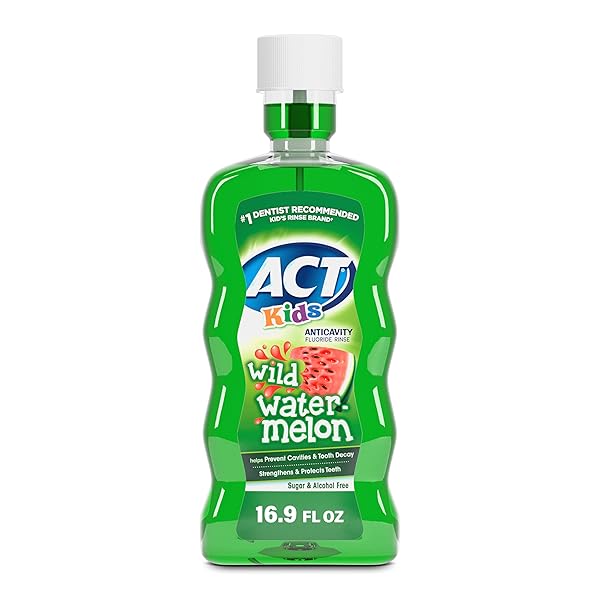 ACT KIDS ANTICAVITY FLUORIDE RINSE WILD WATERMELON 16.9...