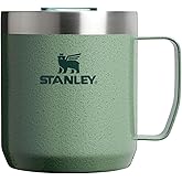 STANLEY Everyday Camp Mug | Drink Through Lid | Cup for Coffee, Tea and Drinks | Insulated Stainless Steel Coffee Mug | BPA-Free