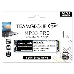 TEAMGROUP MP33 PRO 1TB SLC Cache 3D NAND TLC NVMe