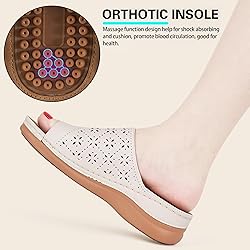 Aomigoct Sandals for Women Wedge Shoes: Double
