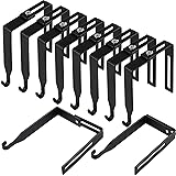 Amylove 8 Pcs Adjustable Cubicle Hanger Universal