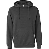 Independent Trading Co. Midweight Hood Sweatshirt SS4500-Chrcl Hth