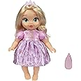 Disney Princess Rapunzel Baby Doll with Baby Bottle & Tiara