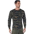 Rothco Mens Long Sleeve Color Camo T-Shirt