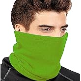 Peach Couture Thick Knit One Hole Facemask Balaclava Snowboarding Biker Mask (Green)
