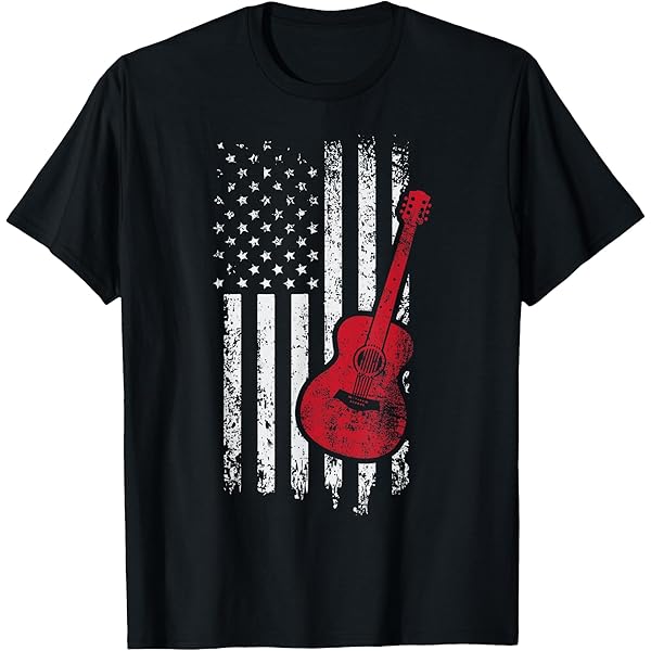 Amazon.com: Famous Guitars T-Shirt (Small, Black) : Clothing