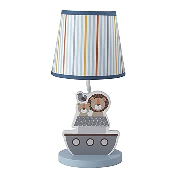 noah's ark nursery lamp