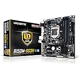 Gigabyte LGA1151 Intel B150 Micro ATX DDR4 Motherboard, GA-B150M-DS3H