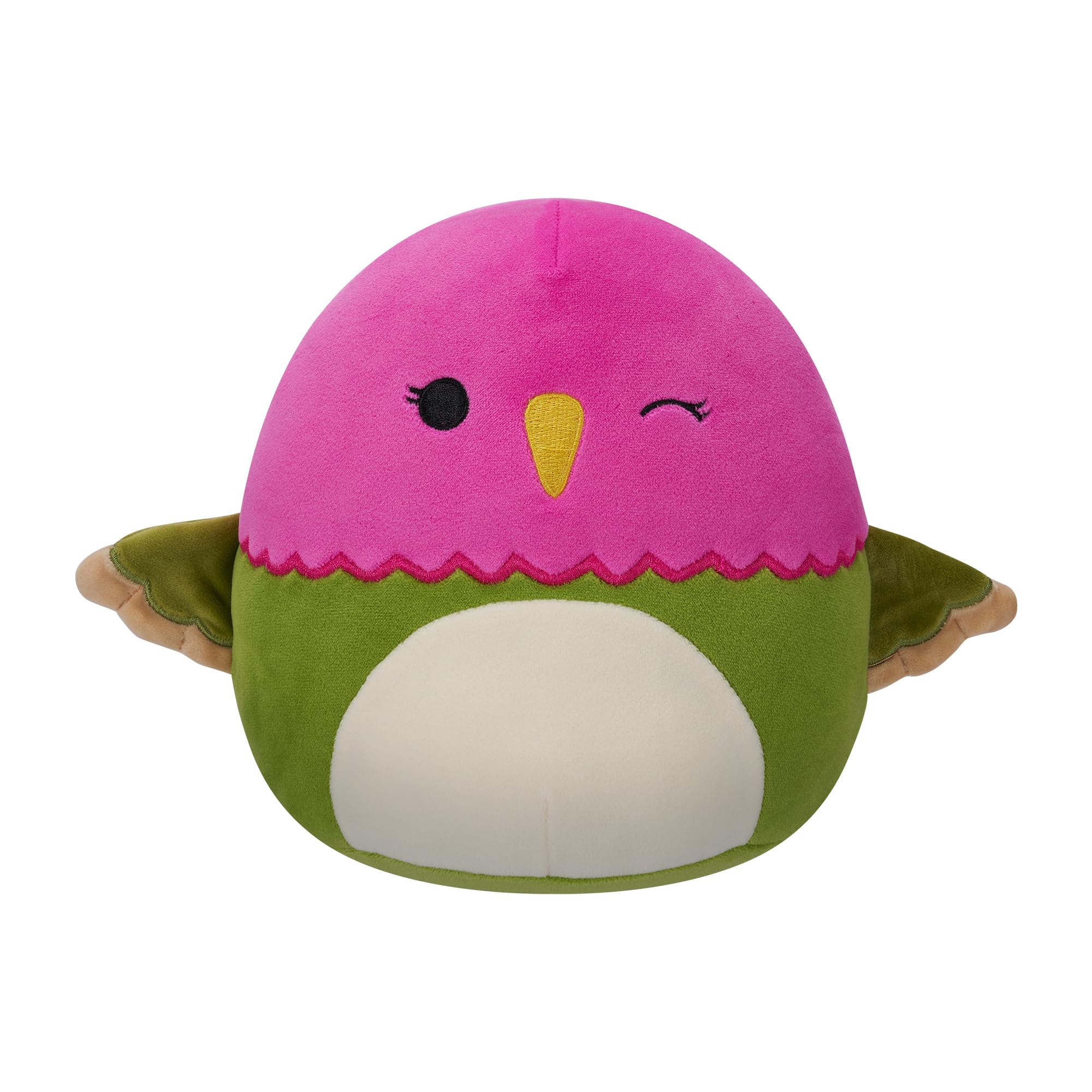 Squishmallows Original 7.5-Inch - Na'lma the Pink and Green Winking Hummingbird