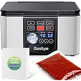 Gasbye Chamber Vacuum Sealer &ndash; 5.3QT Large Chamber, Replaceable 11.5" Sealing Bar with Double Seal, Perfect for Meats, Soups, Sauces &amp; Liquids, Includes 30 Pre-Cut Vacuum Bags, Stainless Steel