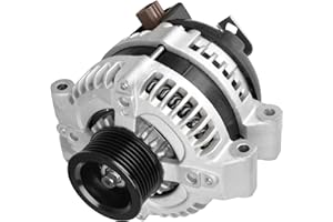 SINTLY New Alternator 2.0l 2.4L Fit for Honda 2003-2011 Element, 2006-2011 Civic, 2007-2011 CRV, 2003-2007 Accord, 2004-2008 TSX, 2006-2008 CSX, 13980N 31100RAAA01, 100A 7-Groove Pulley