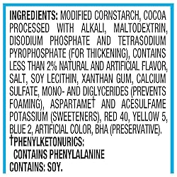 Jell-O Sugar-Free Chocolate Instant Pudding Mix 1.4