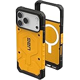 URBAN ARMOR GEAR UAG Designed for iPhone 17 Pro Max Case Pathfinder - Compatible with MagSafe Military Grade Protective Cover, Heritage Yellow