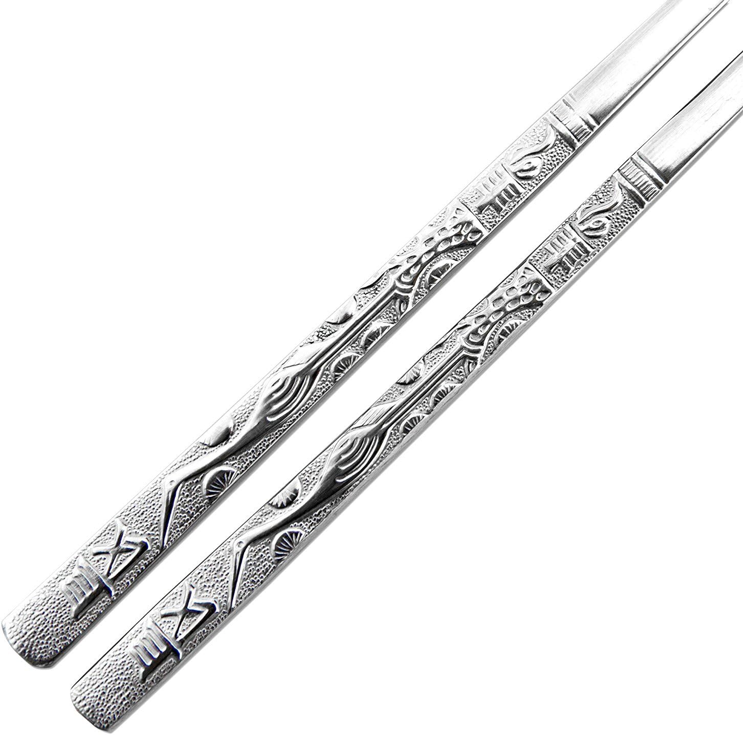 Titanium Chopsticks Flat - Crane