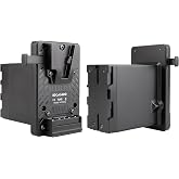 KOCACKOO V-Mount Battery to BP-U Series Battery Conversion Adapter Plate. | For Sony ILME-FX6/FX6VK，PXW-Z190/FS5/Z280/Z190 Camcorders,Fully decoded