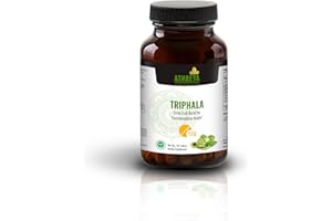 Athreya Herbs Triphala Tablets| 120 Tablets | Herbal Blend Helps Promote Gastrointestinal Health | with The Goodness of Triphala | Promotes Natural Detoxification | | Vegan, Non-GMO | 30 Day Supply
