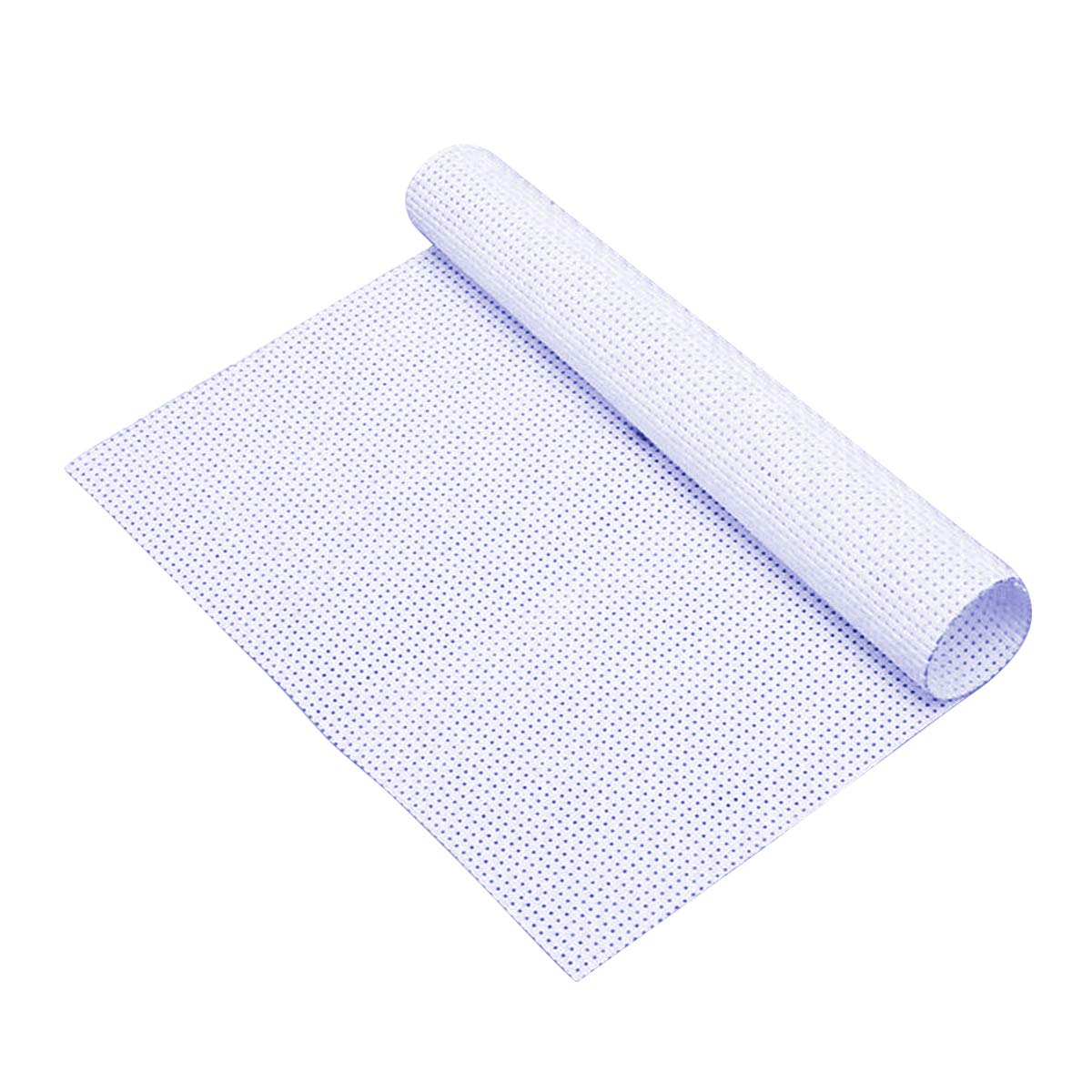 JJ Prime® - 100x110cm Big Size Cotton Aida 14 Count Cross Stitch Fabric Embroidery | Needlework DIY Craft | Cross Stitch Accessories | Aida Cloth White Cross-Stitch Fabric (39" x 43")