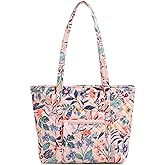 Vera Bradley womens Cotton Small Vera Tote Bag