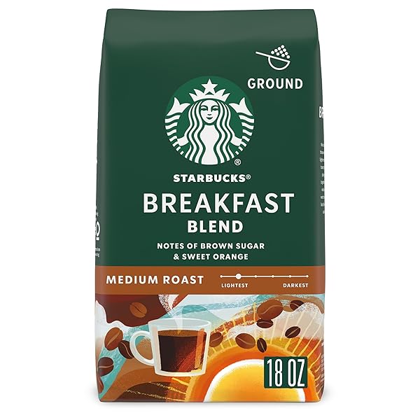 STARBUCKS GROUND COFFEE, MEDIUM ROAST HOT OR ICED...