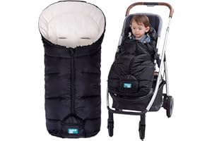 Yobee Universal Winter Warm Baby Stroller Footmuff, Outdoor Walking Warm Bunting Bag for Pram, Joggers, Waterproof Winterproof Stroller Sleeping Bag Baby Blanket