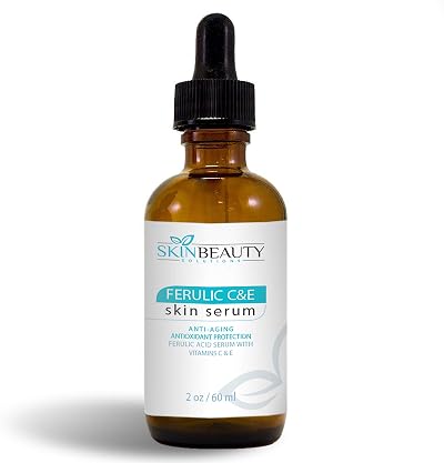 Skin Beauty Solutions Ferulic Acid C E Serum Vitamin C E 2oz Wrinkles Anti-Aging