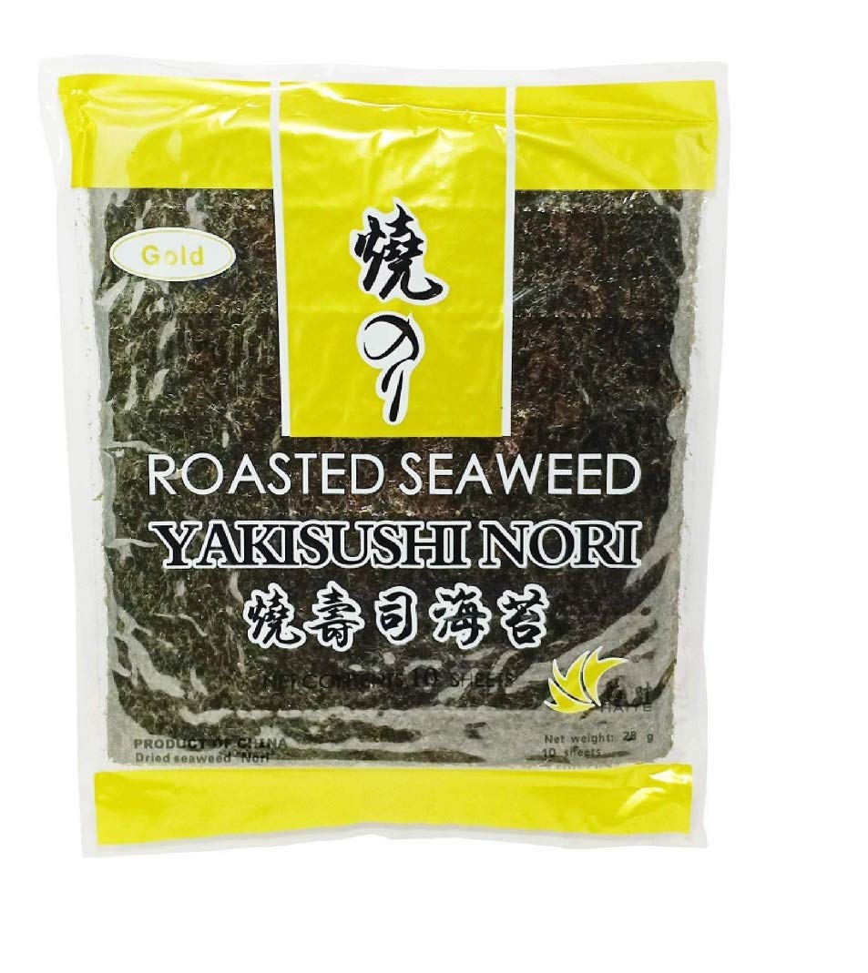 Gold UMAI Gold Yakisushi Roasted Nori 10 Sheet Buy Online in Saudi