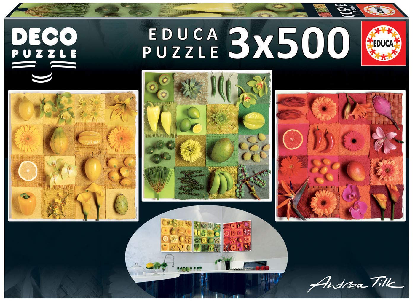 Educa - 3X500 Andrea Tilk