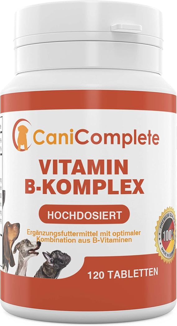 Vitamin B Complet pour Chien Chat B1, B2, B3, B5, B6, B9