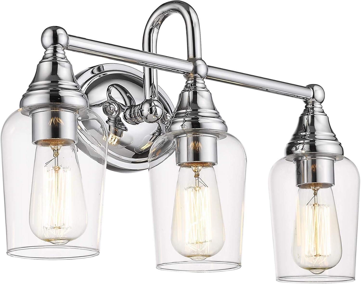 FEMILA Wall Vanity Light Fixture, 3Light Modern Bathroom