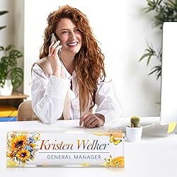 Custom Office Name Plate for Desk - Desk Name Plate