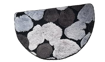 Badteppich Grau Braun - Buro Ideen