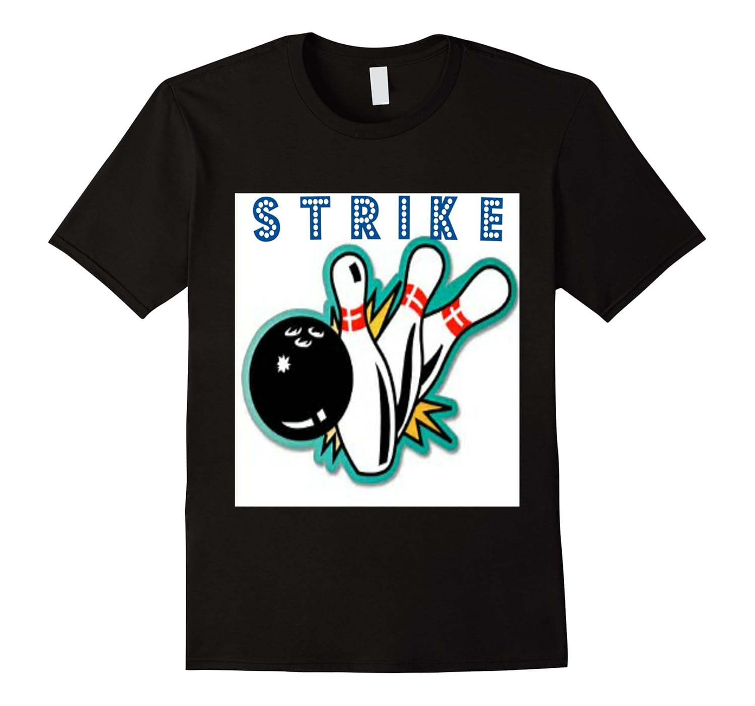 Retro Vintage Strike Bowling TshirtArt Artvinatee