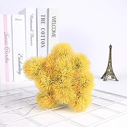 CATTREE Artificial Dandelion Flowers, Plastic