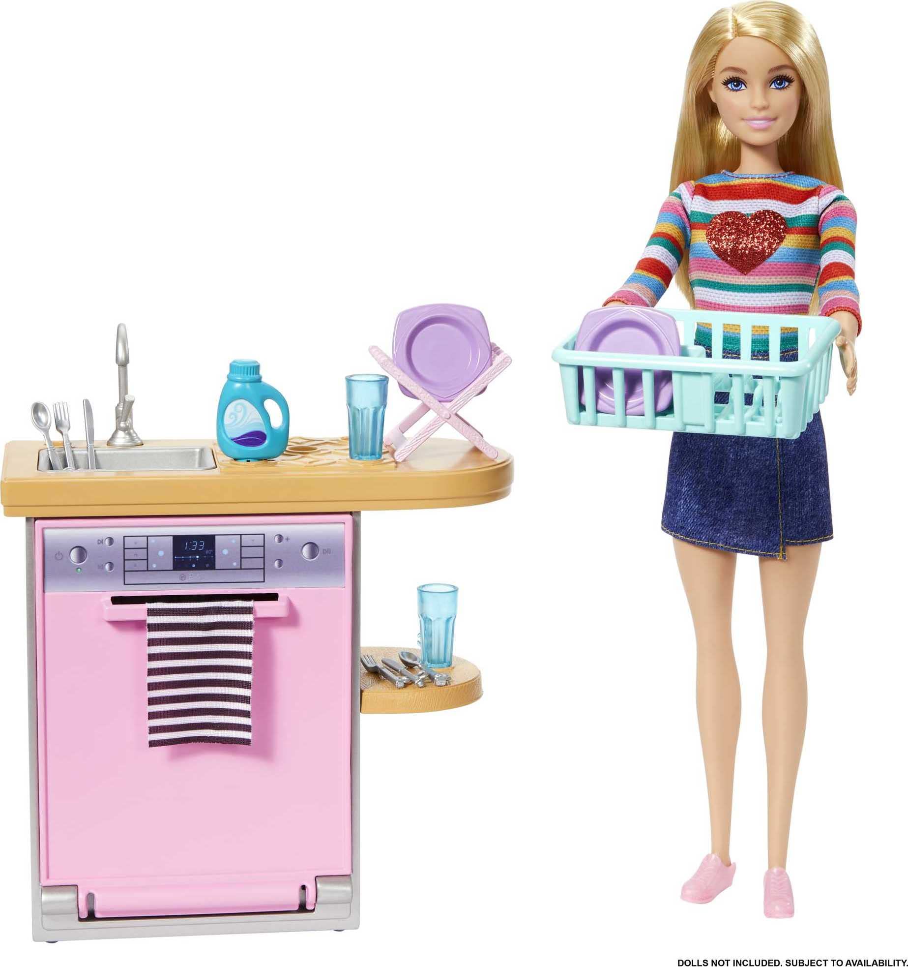 Mua Barbie Furniture & Accessories Set, Doll House Décor, 10+ Pieces ...