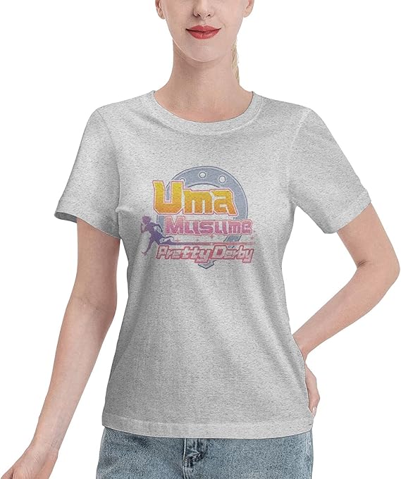 Amazon Co Jp 今年最も人気のあるハーフスリーブ ウマ娘 Tシャツインナーシャツ おしゃれティーシャツ メンズファッション Uネック 半袖 夏服 ギフト 誕生日プレゼント 服 ファッション小物