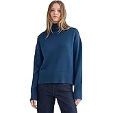 Everlane Womens The Boxy Turtleneck in Everyday Cotton