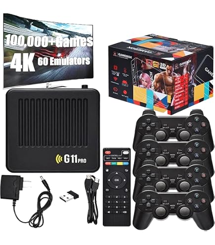 Amazon.com: G11 Pro 4K Retro Game Box, Home Retro Video Game