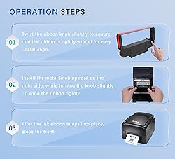 moida Compatible Ink Ribbon for ERC30 ERC34 ERC38