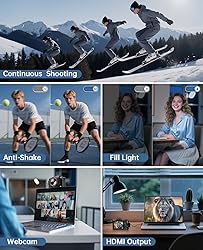8K Digital Cameras for Photography - Autofocus 88MP