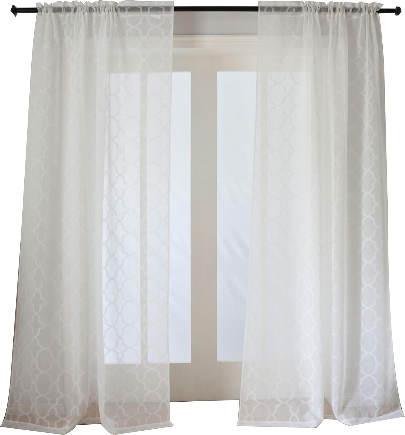 Kids' Room Décor Aside Bside Pastoral Embroidered Sheer ...