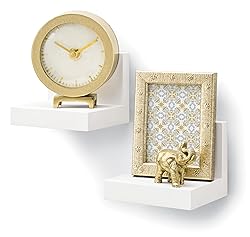 Command Display Ledges, Holds up to 2 lb, Quartz, 2