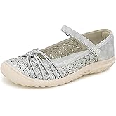 JBU Ramy Women's Comfort Casual Classic Mary Jane Flats Fashion Shoes