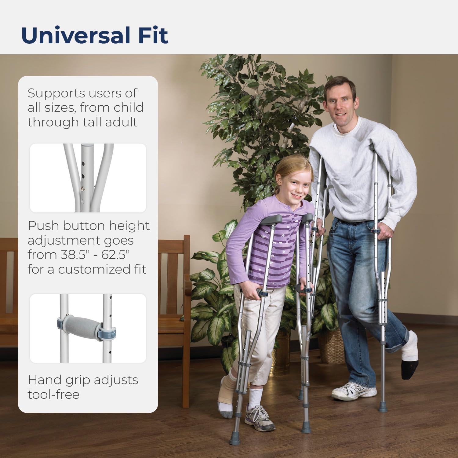 Drive Medical Crutches