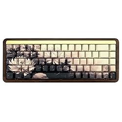 GMKWTL XVX Double Shot PBT Keycaps, Chrysanthemum