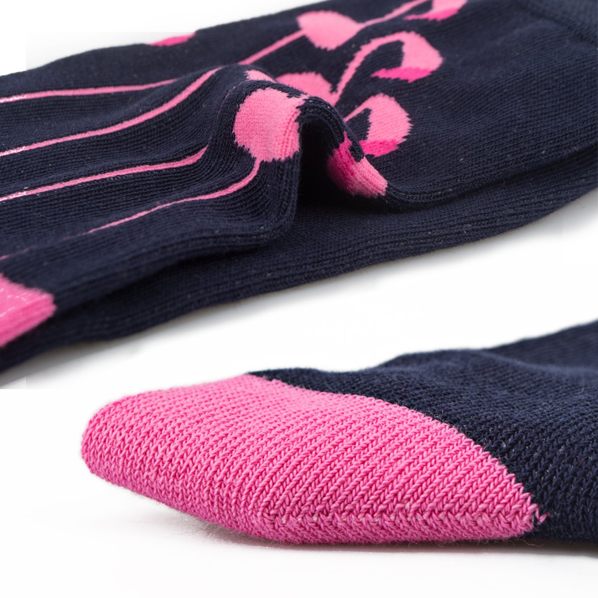 Men\'s Patterned Dress Socks Comfort Combed Cotton Crew Socks (1 Pair, Size M),Dark Navy Blue