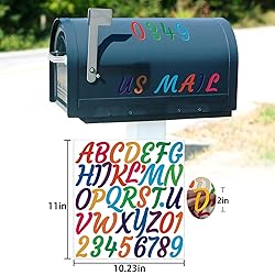 Llewyn 380 Pieces 10 Sheets Letter Stickers,Self