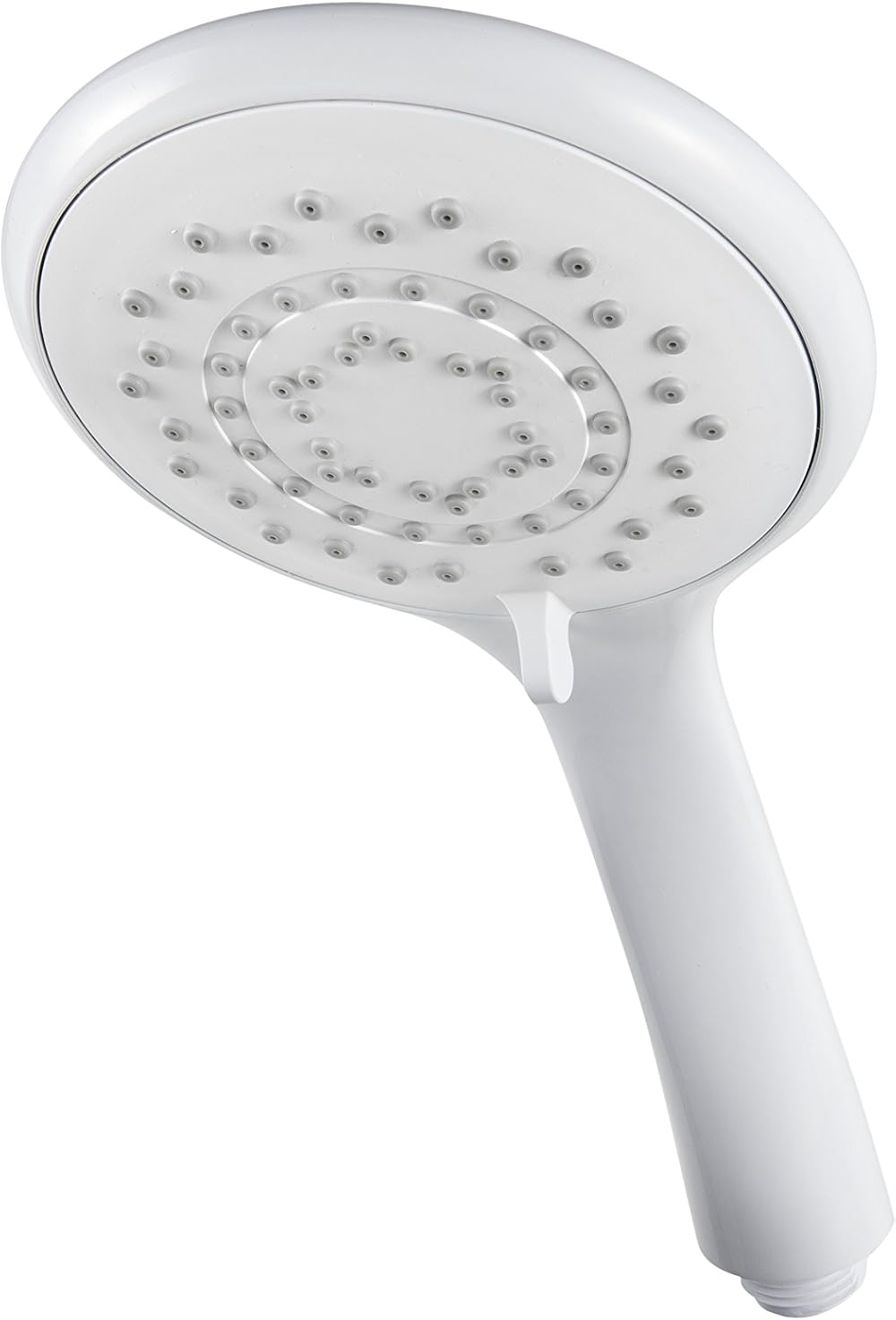 Triton Showers Showerhead White 5 Spray Patterns High Pressure 8000 Series Head